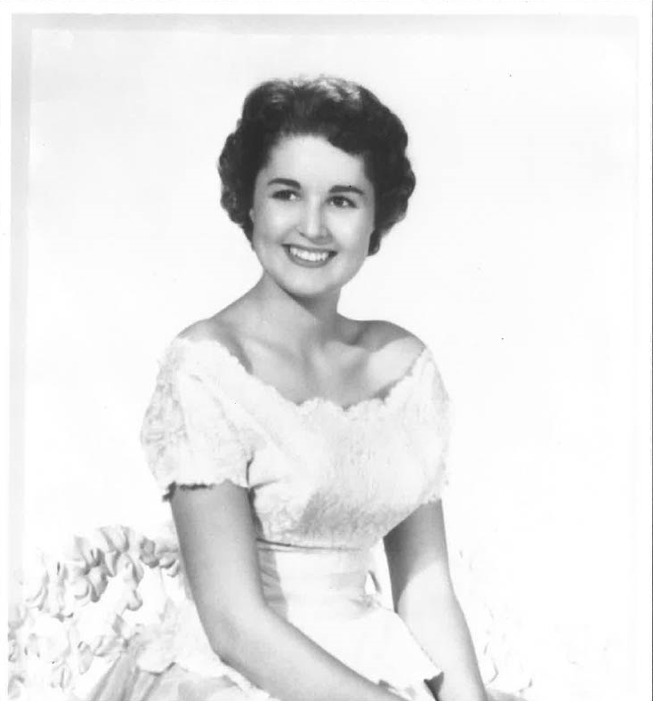 Picture of Sandra Pugh, Miss Orem 1957.