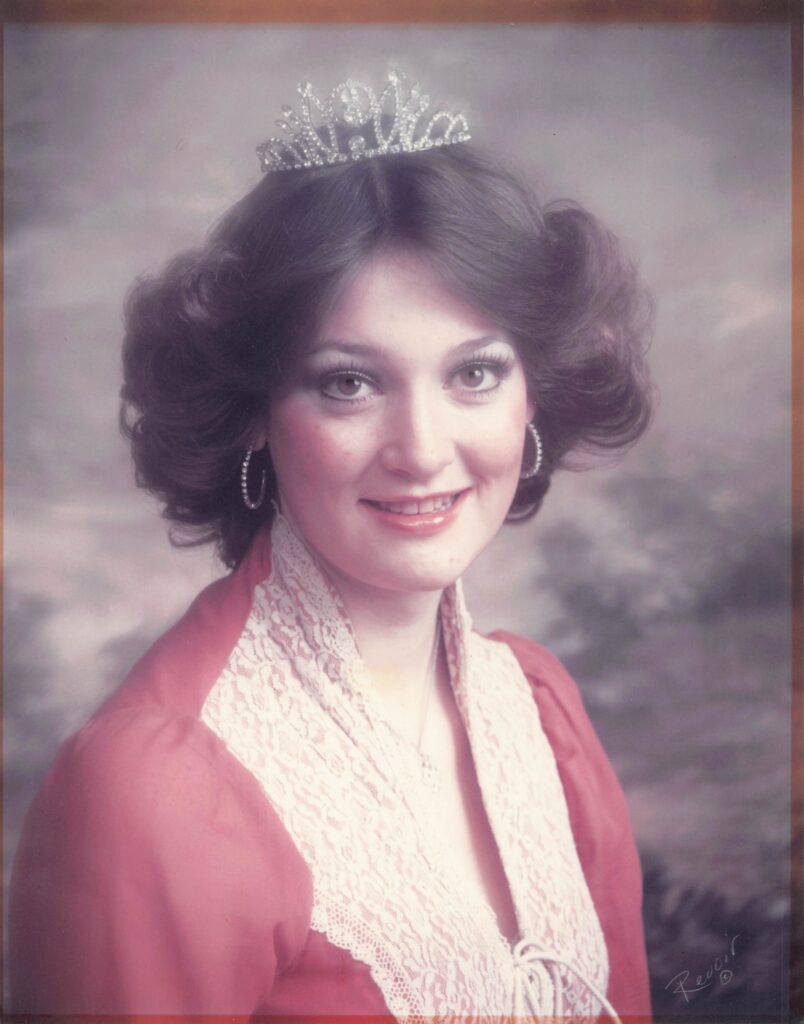 Picture of Cindy Ekins, Miss Orem 1976.