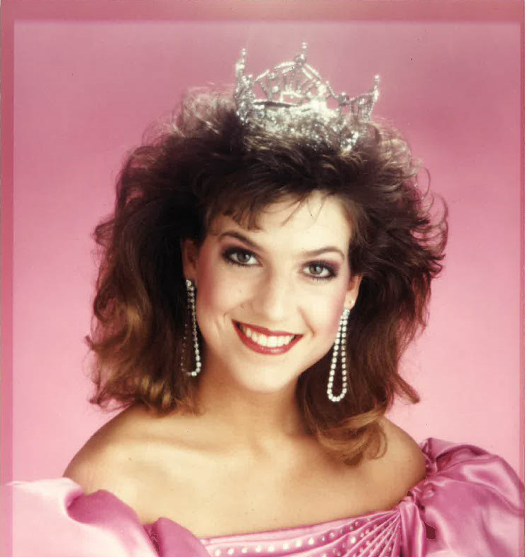 Picture of Shana Houston, Miss Orem 1985.