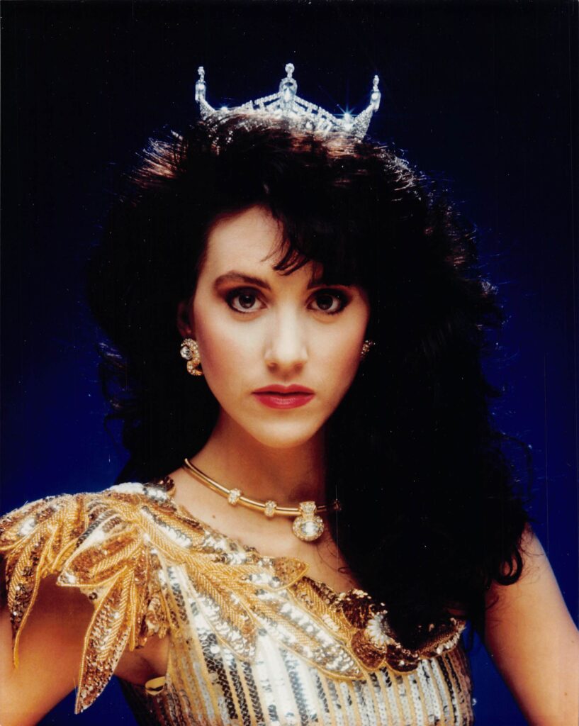 Picture of Marianne Bales, Miss Orem 1986.