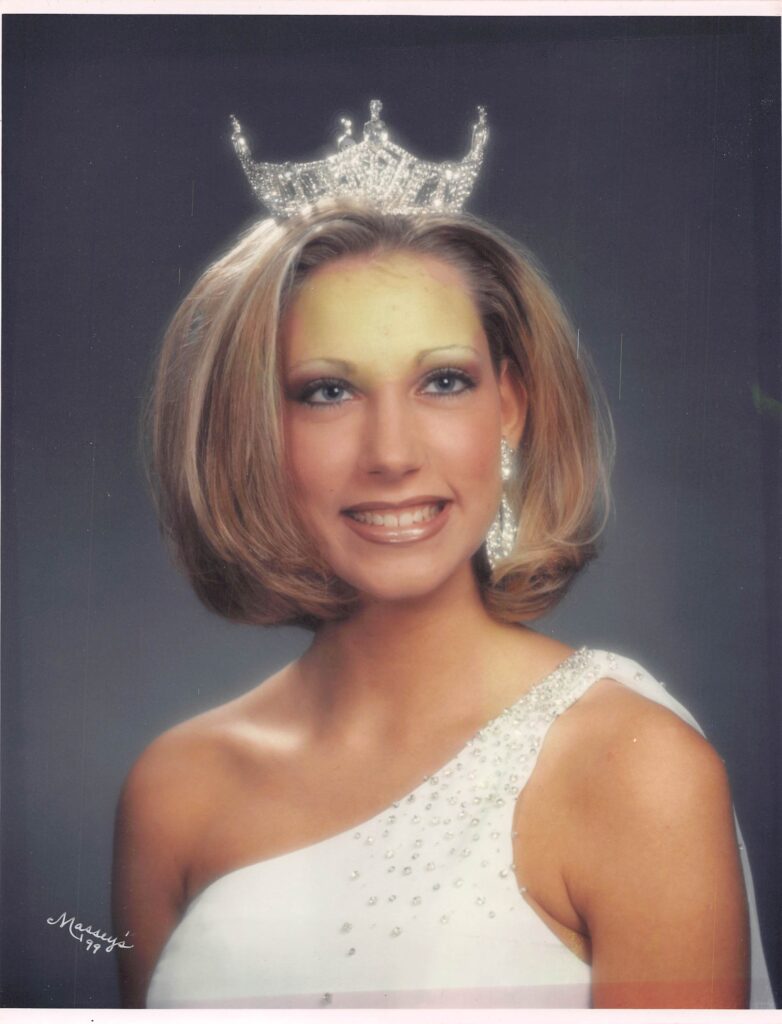 Picture of Melissa Haney, Miss Orem 1998.