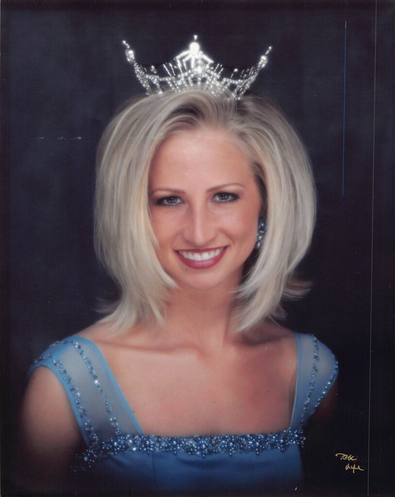 Picture of Mckenzie Moody, Miss Orem 2001.