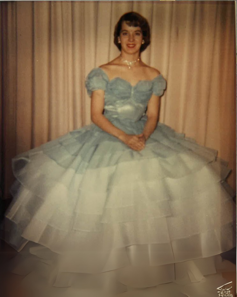 Picture of Cynthia Sue Stone, Miss Orem 1956.
