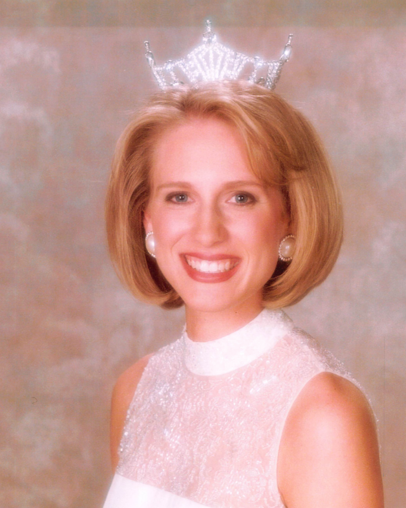 Picture of Natalie Hansen, Miss Orem 1997.