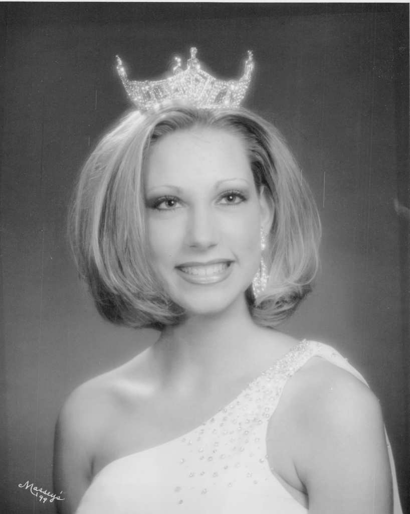 Picture of Melissa Haney, Miss Orem 1998.