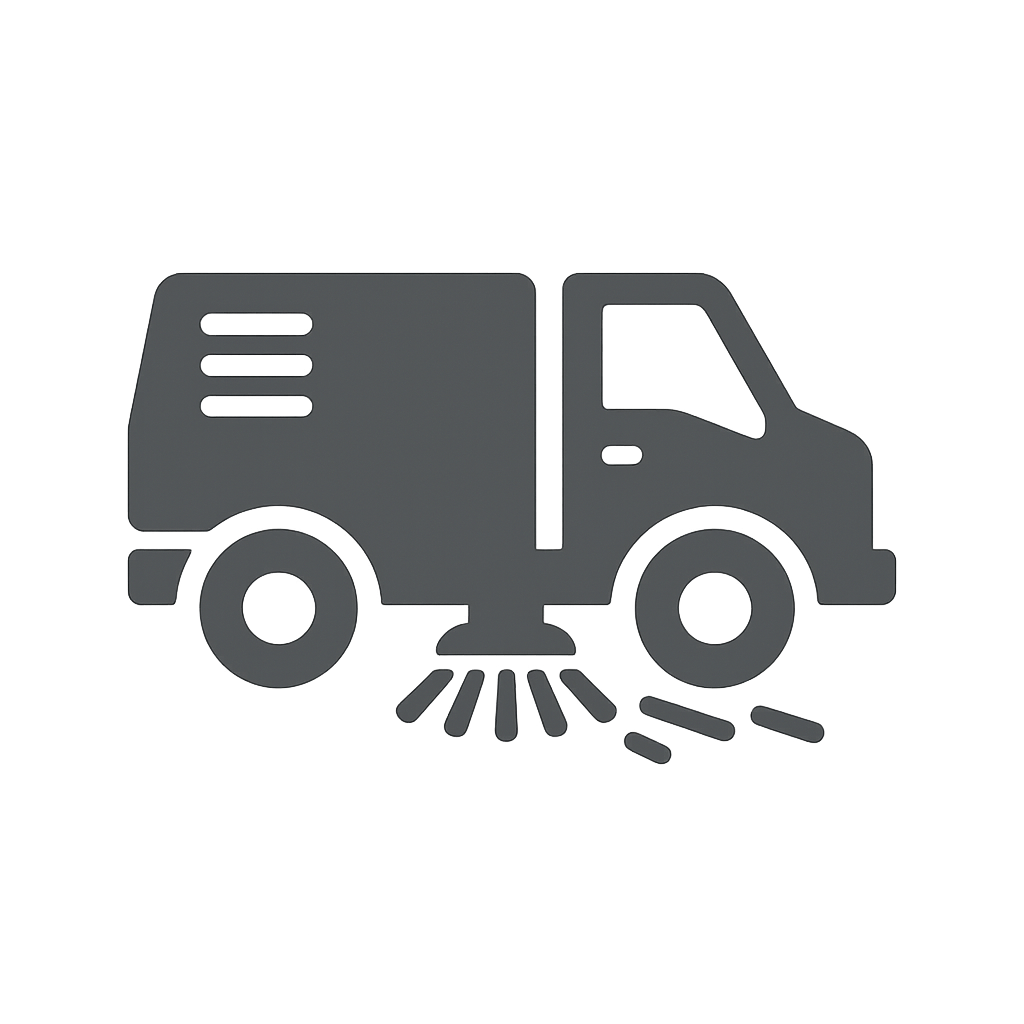 Maps City of Orem - Street Sweeping Truck Icon 