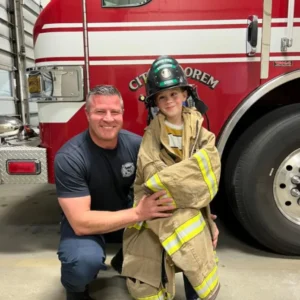 Fire Department Swag Basket