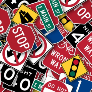 Retired Traffic Signs - 5 Winners