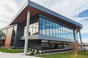 Orem Family Fitness Center from the east view