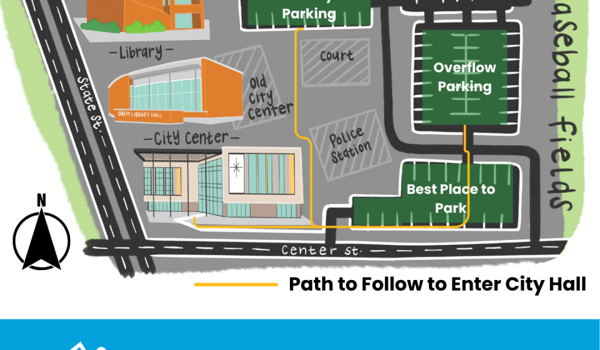 City Hall Grand Opening Map