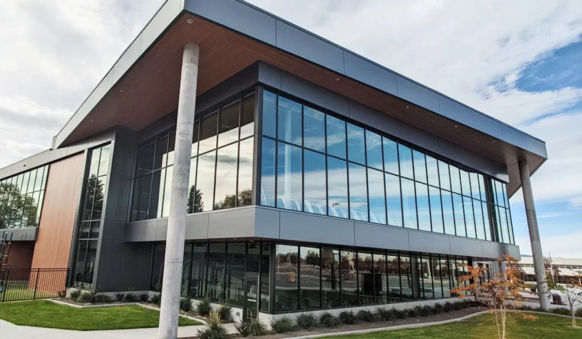 Orem Family Fitness Center from the east view